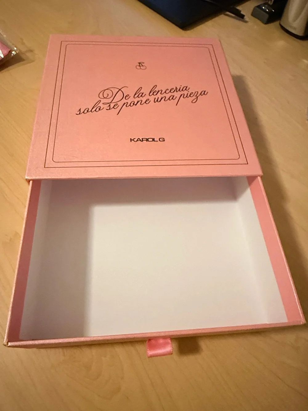 Karol G Pink Drawer Gift Box 💝